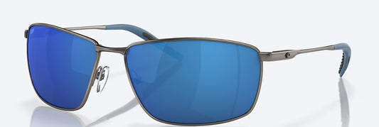 Costa Turret Mat Dark Gunmetal Blue Mirr 580p