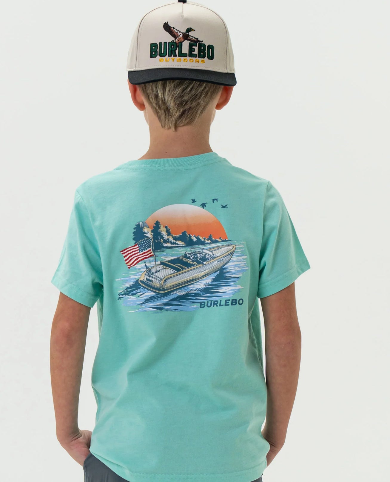 Burlebo Youth Tee - Lake Weekend - Island Reef