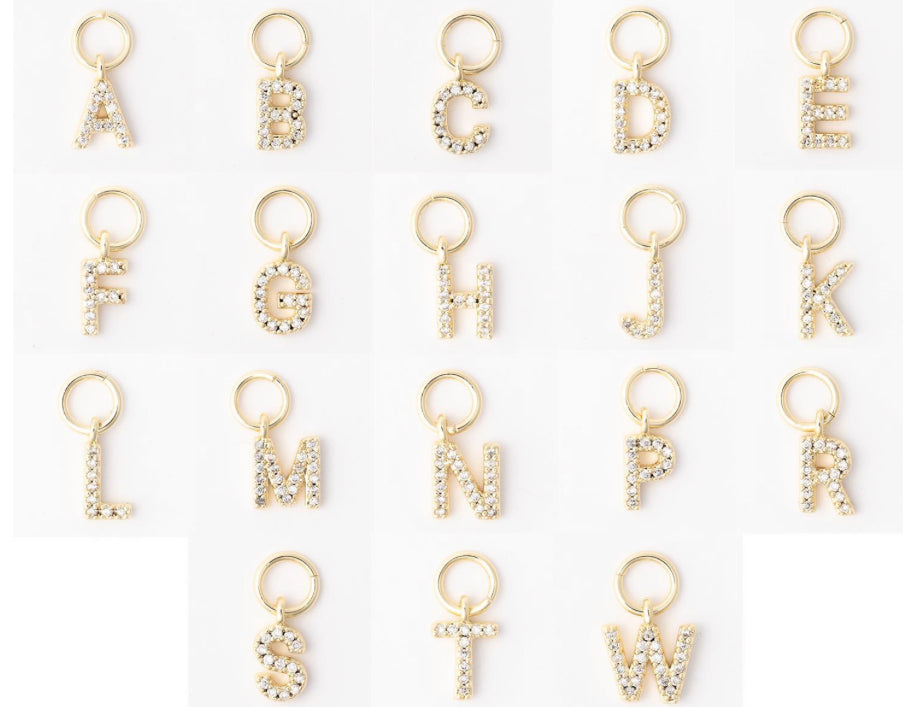Michelle McDowell Haven Initial Charms