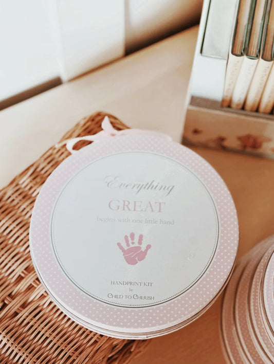 Pink Handprint Kit