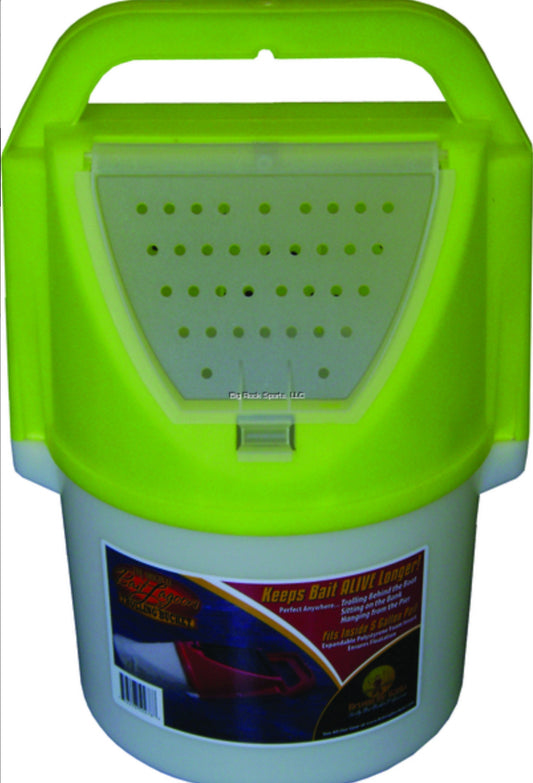 Challenge 50355 Bait Lagoon Troll Bucket Hot Yellow