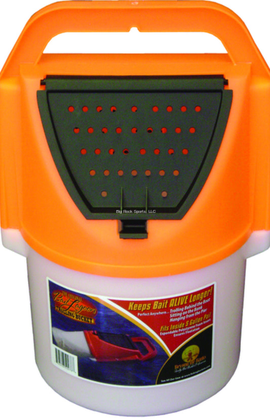 Challenge 50354 Bait Lagoon Troll Bucket Hot Orange