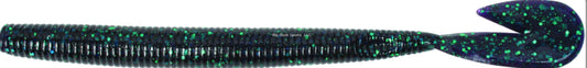 Zoom 113005 Magnum Ultra-Vibe Speed Worm , 7", 8Pk, Junebug