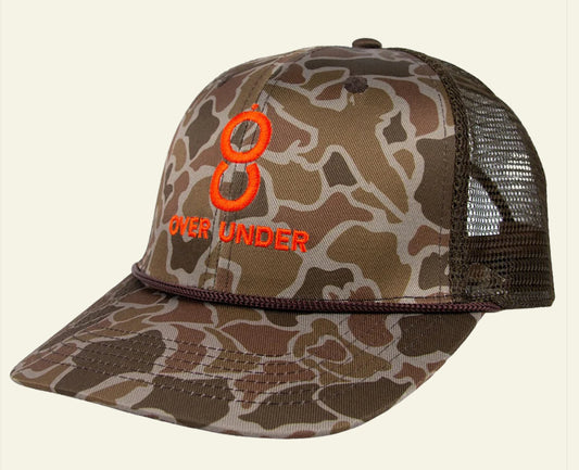 Over Under Double Barrel Mesh Back - Duck Camo Hat