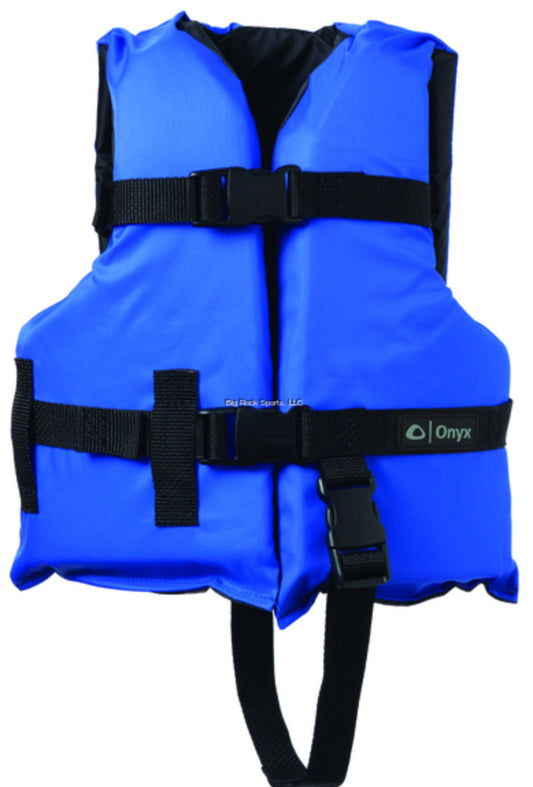 Onyx 103000-500-001-12 General Purpose Life Vest Child PFD, Blue