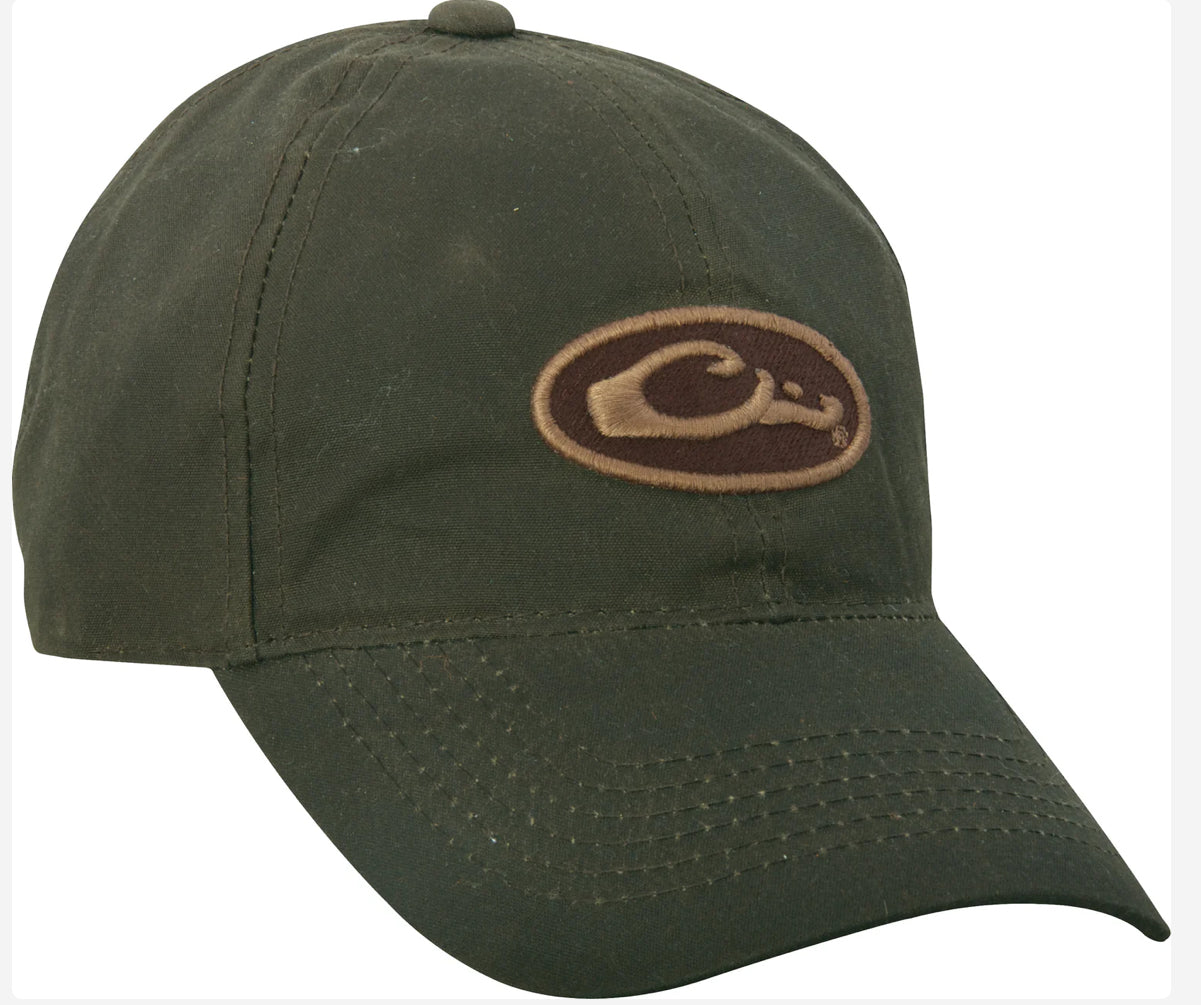 Drake Box Waxed Canvas Cap OLV