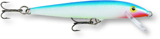Rapala Original Floating Lure  - F-9 blue-BLUE : 3 1/2" F09B