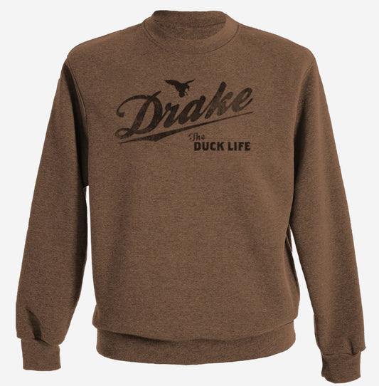 Drake The Drake Life Graphic Crew Sweatshirt