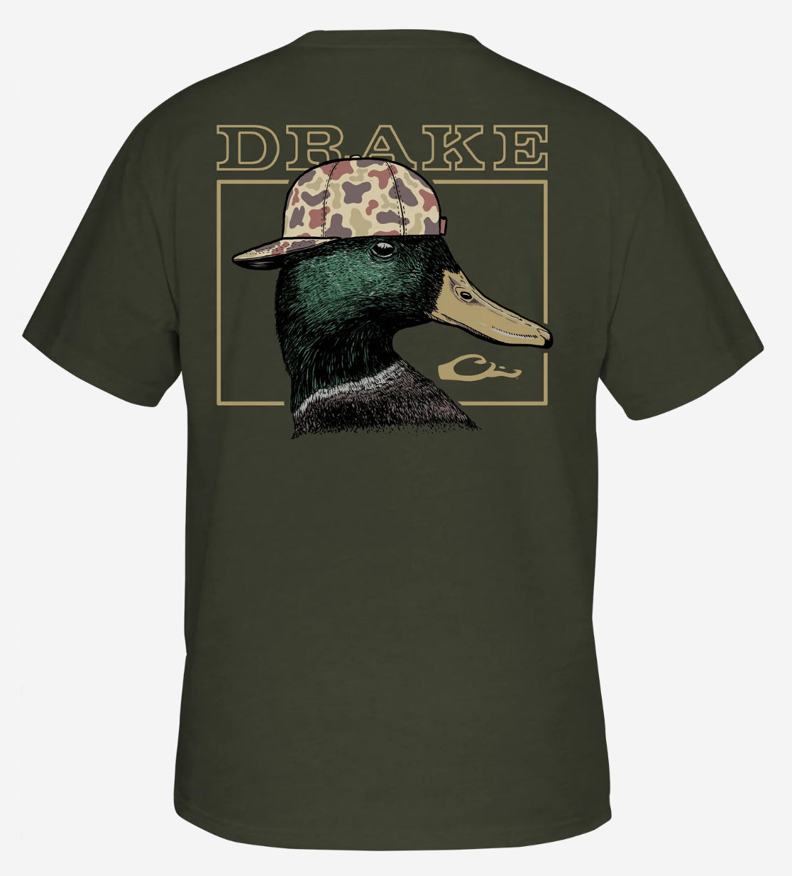 Drake Youth Back Cap Mallard T-Shirt