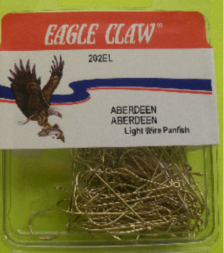 EAGLE CLAW Aberdeen 202EL-6  100 PACK-GOLD : 6