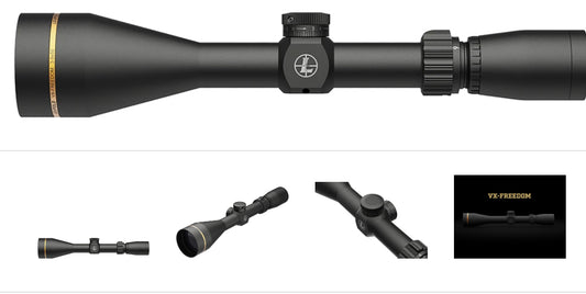Leupold 180613 VX-Freedom Matte Black 3-9x50mm CDS Duplex Reticle 1" Tube