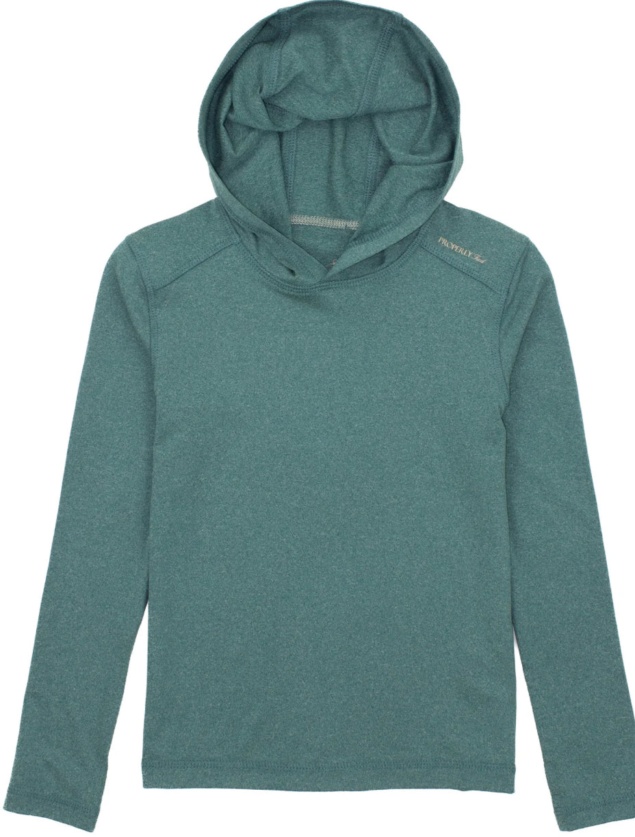 Properly Tied Finn Hoodie Hunter Heather