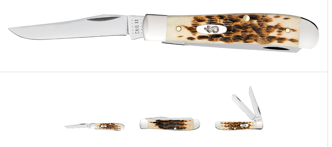 Case 00013 Trapper Mini 2.70"/2.75" Folding Clip