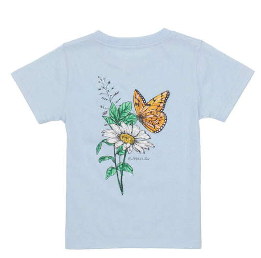 Properly Tied Butterfly S/S Periwinkle
