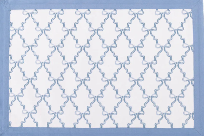 Marysquare Reversible Placemats | Bow Trellis - Set of 4 62103 Regular price