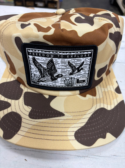 Banded Printed Hat Duck Camo B1120137