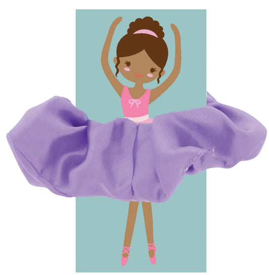 Jane Marie Kids Satin Scrunchie Levender
