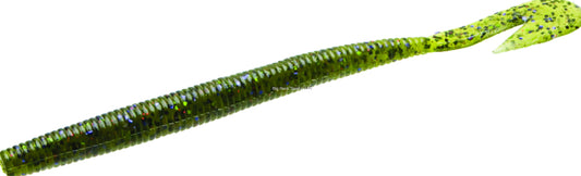 Zoom 018281 Ultra-Vibe Speed Worm , 6", 15Pk, Watermelon Candy Red (066220)