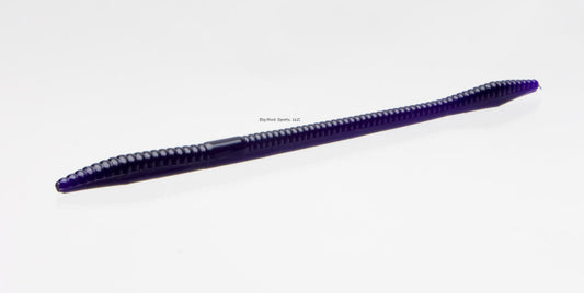 Zoom 006161 Trick Worm , 6 1/2", 20Pk, Black Grape (070940)