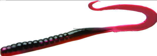 Zoom 009029 Mag II Ribbon Tail Worm, 9", 20Pk, Red Shad