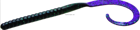 Zoom 026005 Ol' Monster Worm, 10 1/2", 9Pk, Junebug