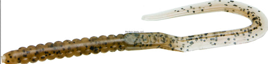 Zoom 001013 U-Tale Worm, 6 3/4", 20Pk, Pumpkin