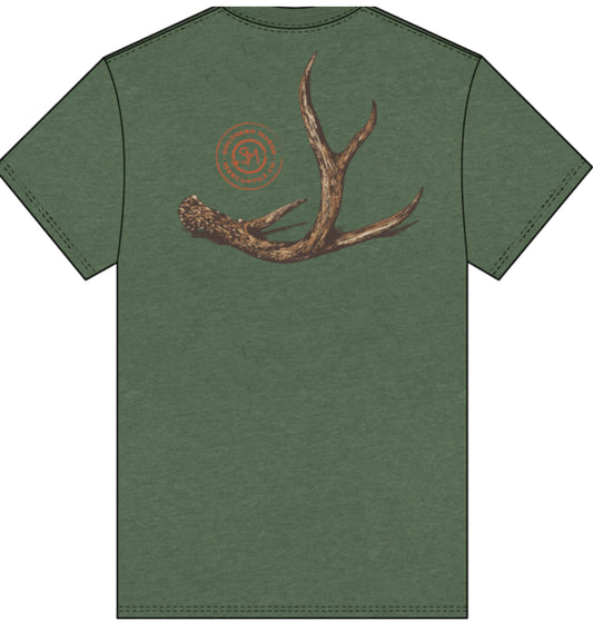 Southern Marsh  Youth Seawash Tee Rut  Dark Fern