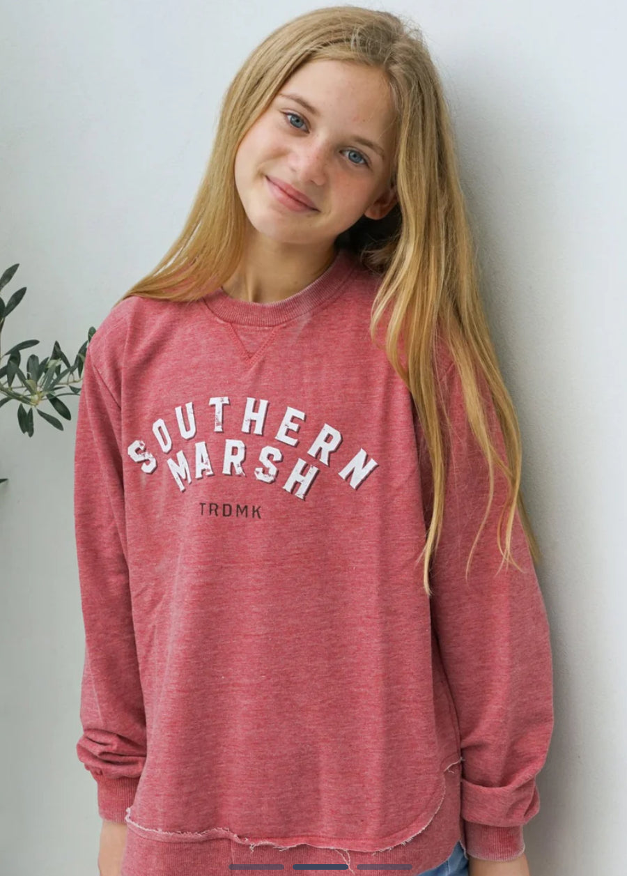 Southern Marsh Youth SEAWASH™ Rally Round Bottom Sweatshirt YOSBS