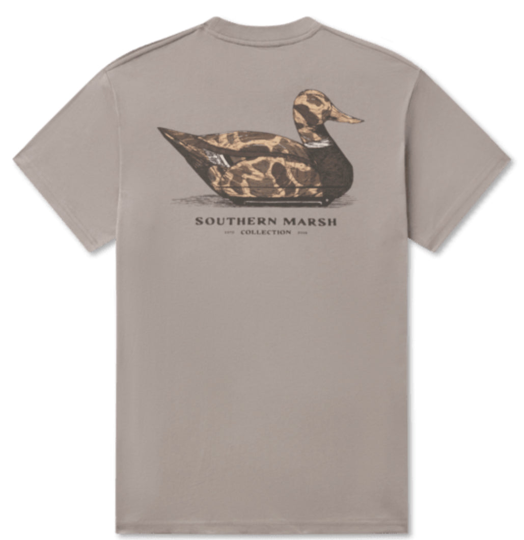 Southern Marsh Vintage Duck Decoy Tee - Camo ADYD