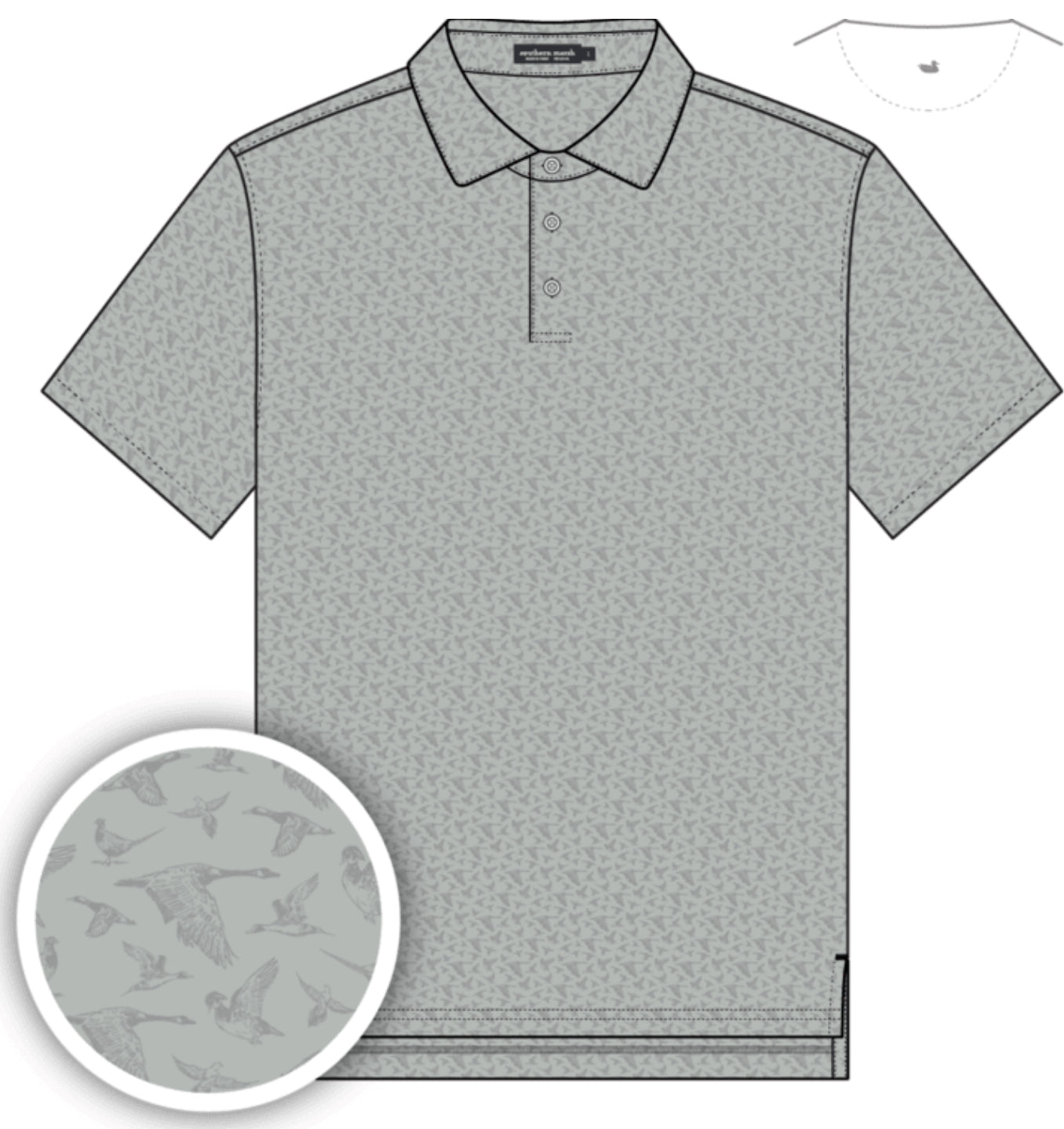 Southern Marsh Flyline Performance Polo - In Flight PFIF