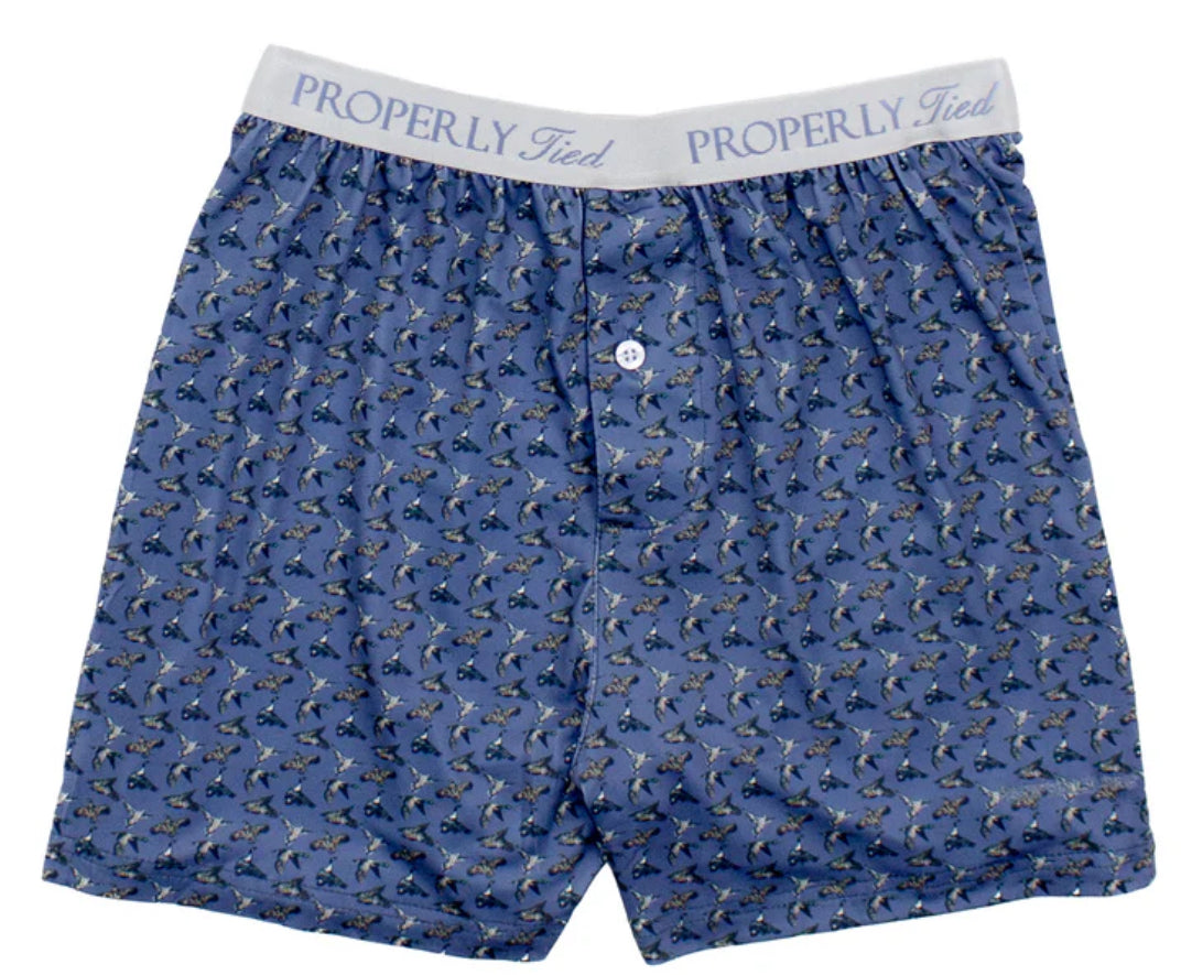 Properly Tied Inlet Boxer Flock