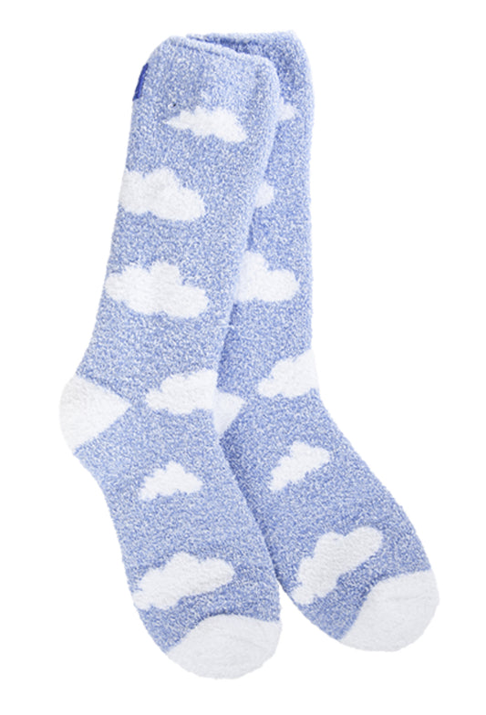 Crescent Sock Cozy Crew (WSCZRW) Cloud Periwinkle 75064