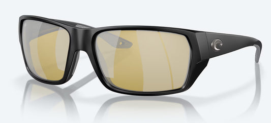 Costa Tailfin Matte Black W/Sunrise Silver Mirror580G