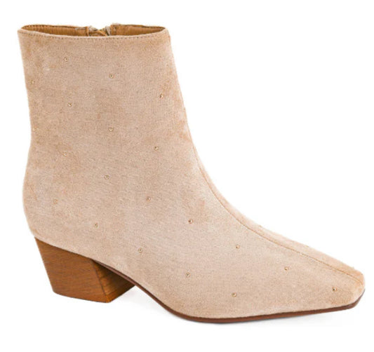 Corkys SUCH A TEASE Sand Faux Suede
