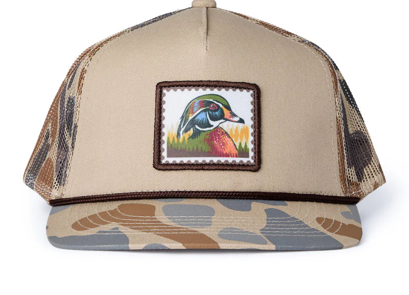 Burlebo Youth Cap - Wood Duck Stamp - Camo