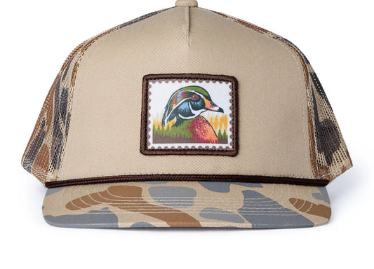 Burlebo Youth Cap - Wood Duck Stamp - Camo