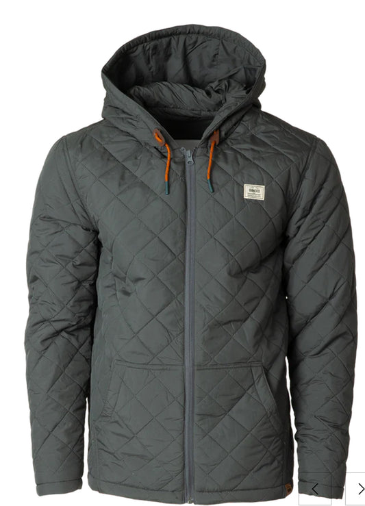 Banded MOUNTAINSIDE FULL ZIP QUILTED JACKET