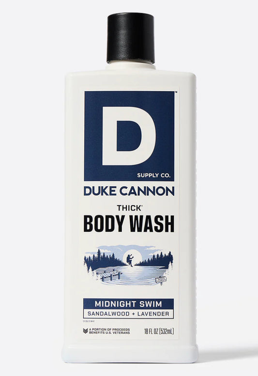 Duke Cannon Thick Body Wash Midnight Swim