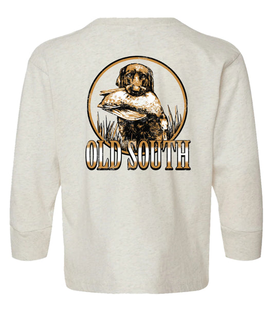 Old South Got Em - Long Sleeve - Toddler Natural heather