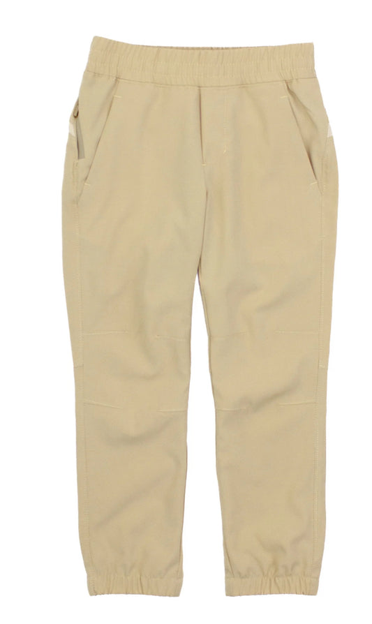 Properly Tied Boys Court Jogger Khaki