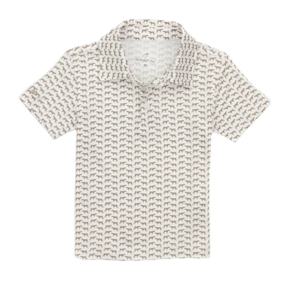 Properly Tied Boys Inlet Polo Pointer