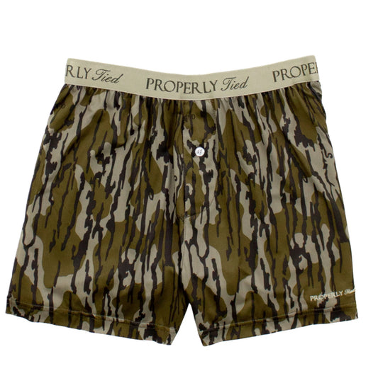 Properly Tied Inlet Boxer Mossy Oak Original Bottomland