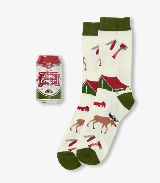 Hatley Beer Can Sock Happy Camper