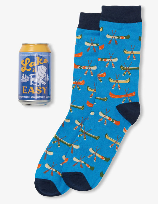 Hatley Lake It Easy Beer Can Socks