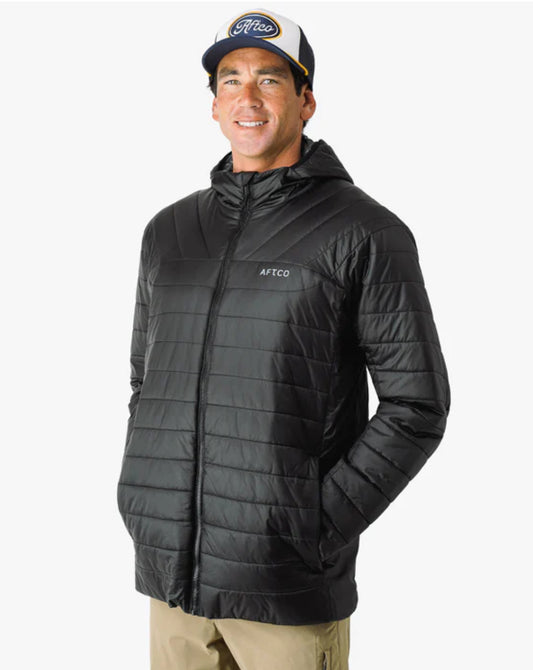 Aftco Drift Jacket Black Mens