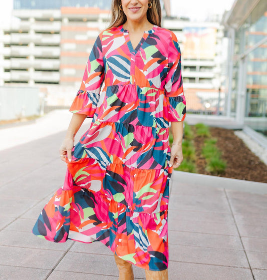 Michelle McDowell Benette Dress Bombshell Blooms Multi