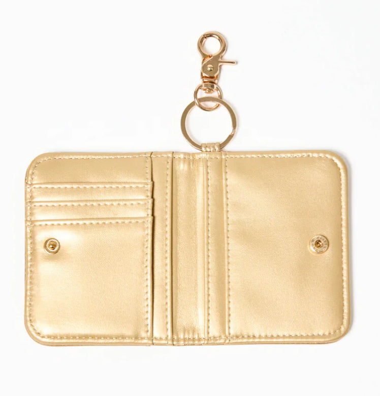 Mary Square ID Wallet | Champagne 67689