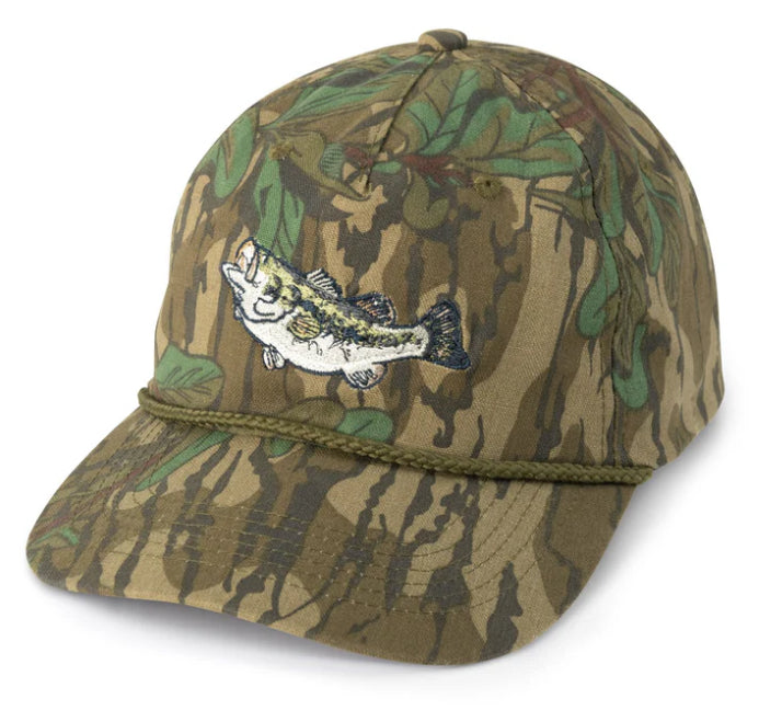 Heybo Bass Panel Rope Hat Mossy Oak Greenleaf