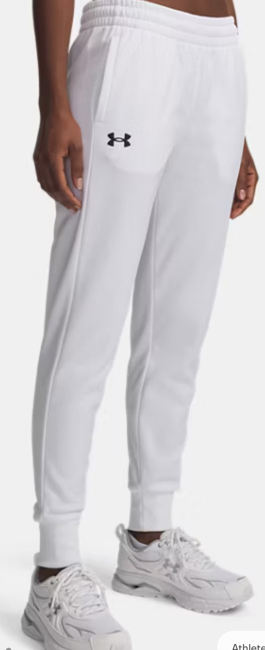 Under Armour Fleece Jogger White