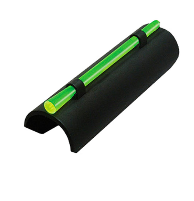 HiViz MPB MPB Plain Barrel Snap-On Front Sight Black | Green/Red Fiber Optic